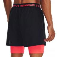 Short Noir/Rouge Homme Under Armour Vanish vue 2