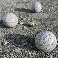 Boules bretonnes triplette 93 mm vue 3
