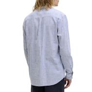 Chemise Bleu/Blanche Homme Jack & Jones Jjesummer vue 2