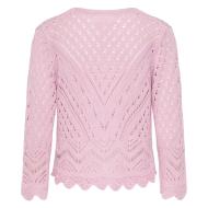 Cardigan Rose Femme JDY Sun 3/4 Cropped vue 2