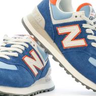 Baskets Marine Garçon New Balance 574 vue 7