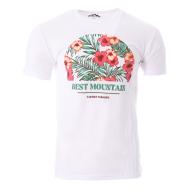 T-shirt Blanc Homme Best Mountain 1016