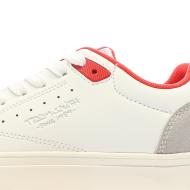 Baskets Blanches/Rouge Garçon Teddy Smith 1786 vue 7
