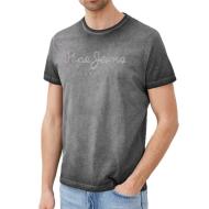 T-shirt Gris Foncé Homme Pepe jeans West Sir