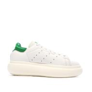 Baskets Blanche/Verte Femme Adidas Stan Smith vue 2