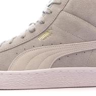 Baskets Grises Mixte Puma Suede Mid XXI vue 7