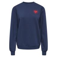 Women’s Navy/Red Sweatshirt – Only Lelanor