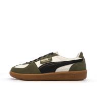 Baskets Kaki/Beige Homme Puma Palermo pas cher