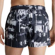 Short de bain Noir Homme Calvin Klein Jeans Drawstring KM0KM00968 vue 2