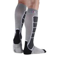 X1 Paire de Chaussettes Noir/Gris Mixte Monnet Fusion Nostatex vue 2