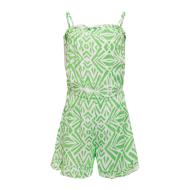 Combishort Vert/Blanc Fille Kids ONLY Kognova