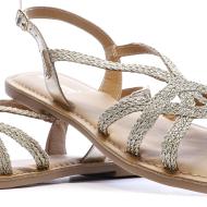 Sandales Dorées Femme Les Tropéziennes Chomy vue 7