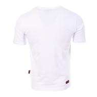 T-shirt Blanc/Bleu Homme Supreme Grip Italfigo vue 2
