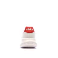 Baskets Blanches/Rouges Homme Adidas Lite Racer 3.0 vue 3