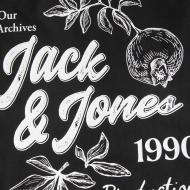 T-Shirt Noir Homme Jack & Jones Arri vue 3