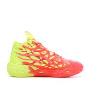Chaussures de Basketball Jaune/Rose Puma Mb.04 1love vue 2