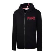 Sweat zippé Noir Fille Puma Classic pas cher