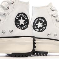 Baskets Blanches Homme Converse Run Star Hike vue 7
