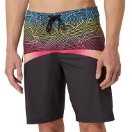 Short de bain Noir/Rouge Homme O'Neill Hyperfreak pas cher