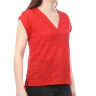 T-shirt Rouge Femme Teddy Smith Tildo