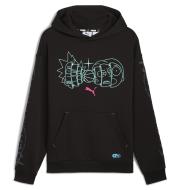 Sudadera negra para hombre Puma Hoops X Rick y Morty barato