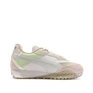 Baskets Beige/Rose/Vert Fille Puma Blktop vue 2