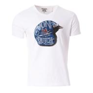 T-shirt Blanc Homme Von Dutch WIND pas cher