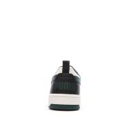 Baskets Noires/Vertes/Blanches Garçon Puma Rebound vue 3