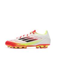 Chaussures de Foot Blanc/Rouge Adidas F50 League 2G/3G AG pas cher