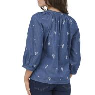 Blouse Bleu Femme JDY Kai vue 2