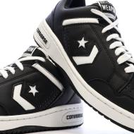 Baskets Blanc/Noir Homme Converse Weapon vue 7