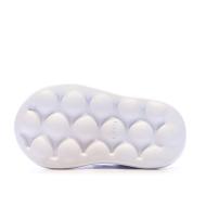 Baskets Blanches/Rose Fille bébé Adidas Advantage vue 5