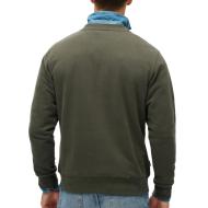 Sweat Kaki Homme Superdry Essential Logo Crew vue 2