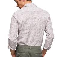 Chemise à Fleurs Blanche Homme Pepe jeans Lenora vue 2