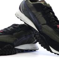 Baskets Vertes/Bordeaux Homme Puma Blktop vue 7