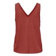 Débardeur Rouge Femme JDY Faustina vue 2