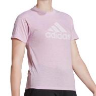 T-shirt Rose Femme Adidas HK0417 pas cher