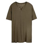 Camiseta Teddy Smith Gabriel caqui para hombre barato
