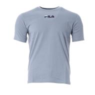 T-shirt Bleu Clair Homme Fila Embroidere pas cher