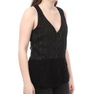 Débardeur Noir Femme Teddy Smith Thaya pas cher