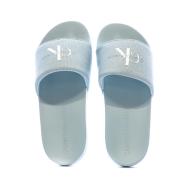 Claquettes Bleu Femme Calvin Klein Jeans YW0YW01835 vue 3