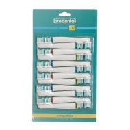 x12 Brossettes de Rechange Prodental Double Action pas cher