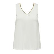 Débardeur Blanc Femme JDY Lurex pas cher