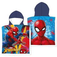 Poncho Bleu/Jaune Sport Zone Spiderman pas cher
