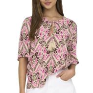 Blouse Beige/Rose Femme JDY Bree