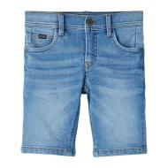 Short en Jean Bleu Clair Garçon Name it Sofus pas cher