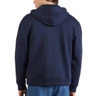 Sweat Zippé Marine Homme Calvin Klein Jeans Terry Monog vue 2