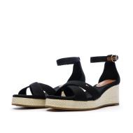 Sandales Noir Femme Tommy Hilfiger Flag Criss-cros vue 6