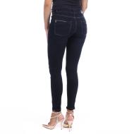 Jeans bleu skinny femme Teddy Smith Ava vue 2