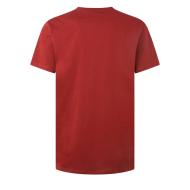 T-shirt Rouge Homme Pepe Jeans Original Stretch N vue 2